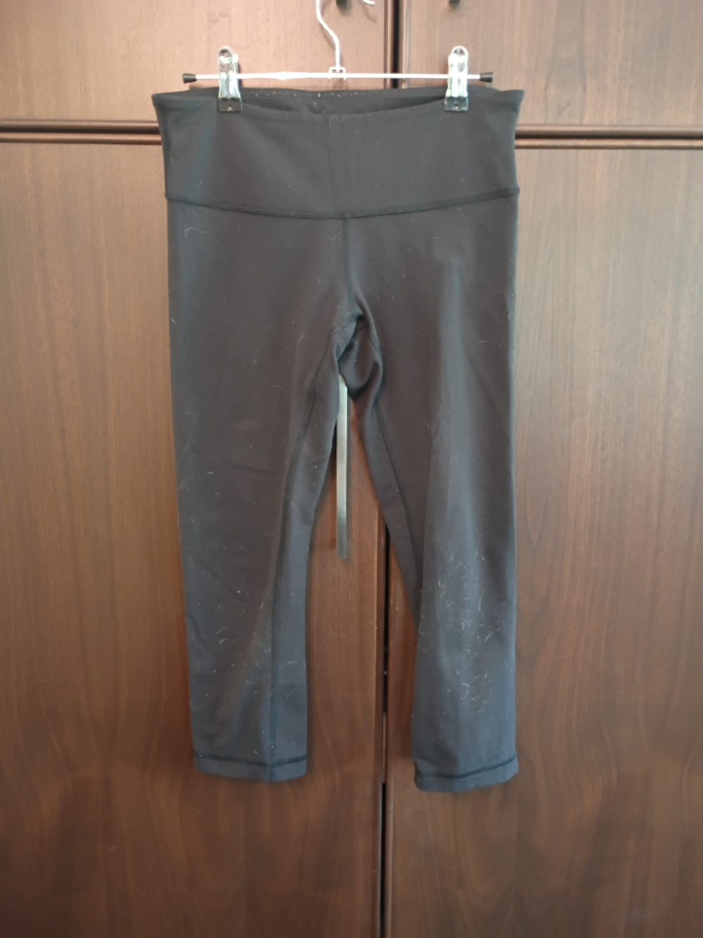 lululemon athletica Black High-Rise Cropped Leggings